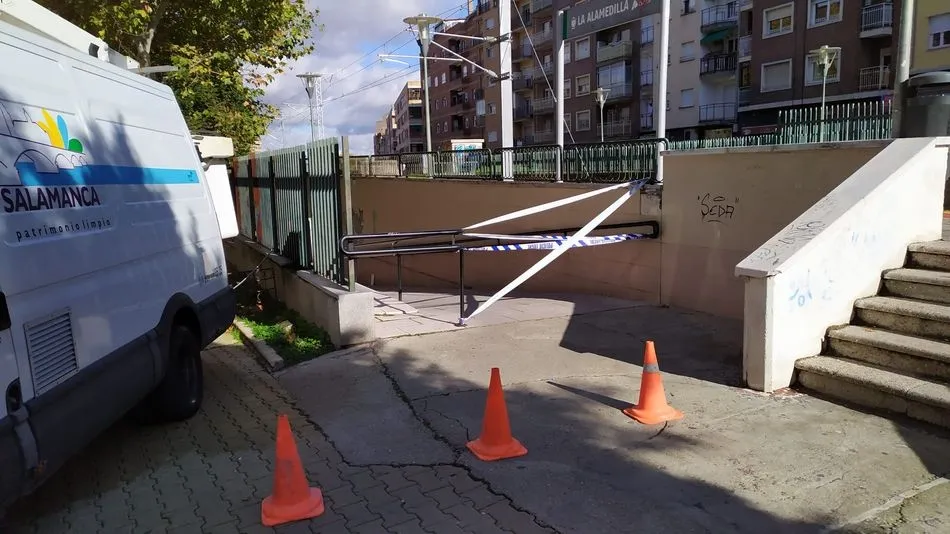 Foto 5 - Adi&oacute;s a las pintadas vand&aacute;licas y grafitis del t&uacute;nel peatonal del Paseo del Ferrocarril
