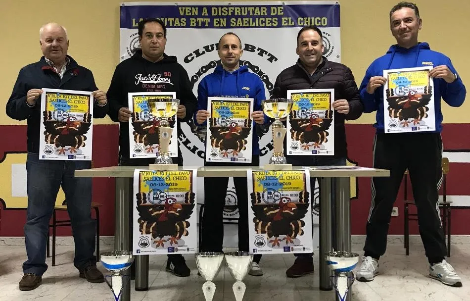 Foto 2 - El Club BTT de Saelices el Chico presenta su V Ruta del Pavo  