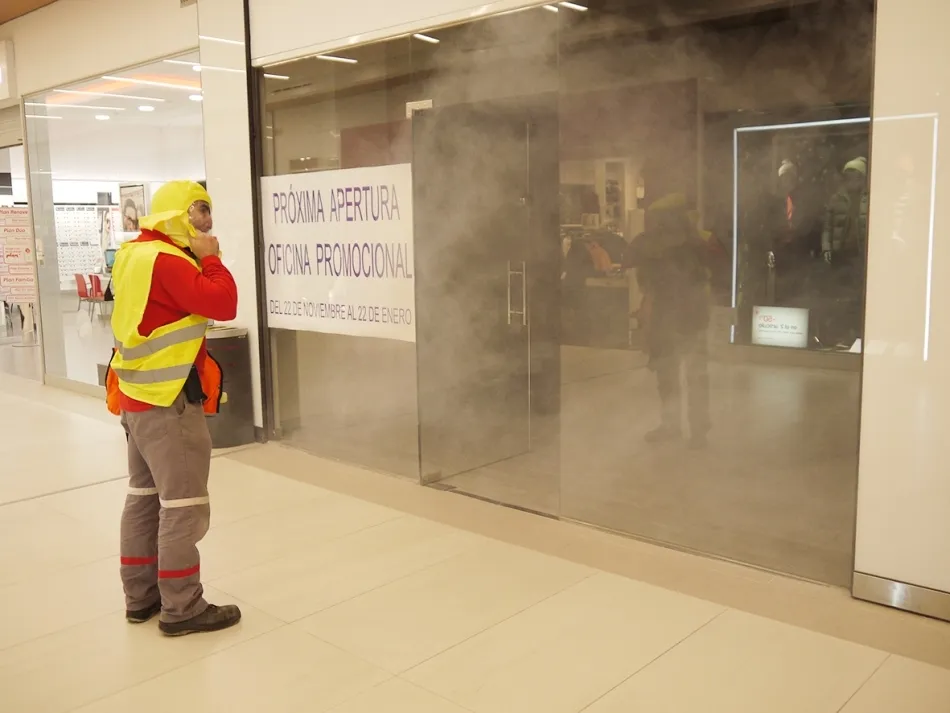 Foto 4 - Gran despliegue de efectivos en El Tormes para un simulacro de evacuaci&oacute;n