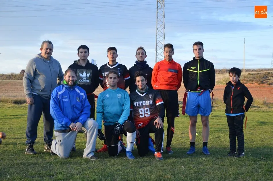 Foto de familia del Salamanca Vitors / Lydia González