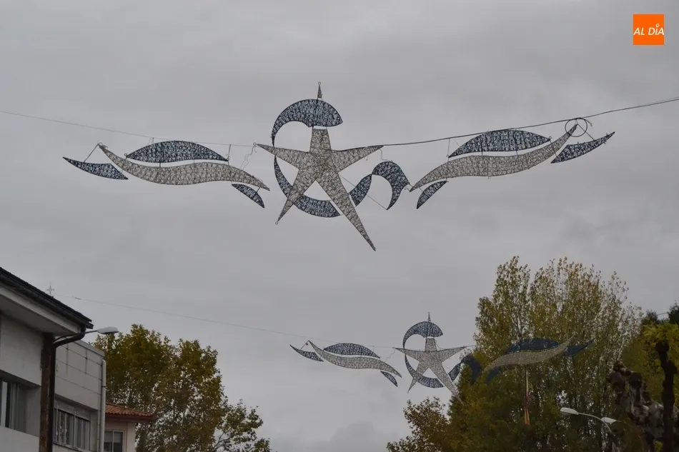 1Foto: Así son las nuevas estructuras lumínicas navideñas de la Avenida de Béjar  