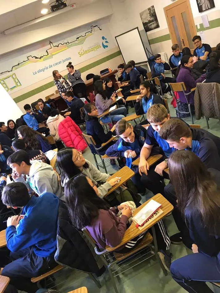 Foto 6 - Intercambio ling&uuml;&iacute;stico en el Colegio San Juan Bosco con alumnos de Singapur