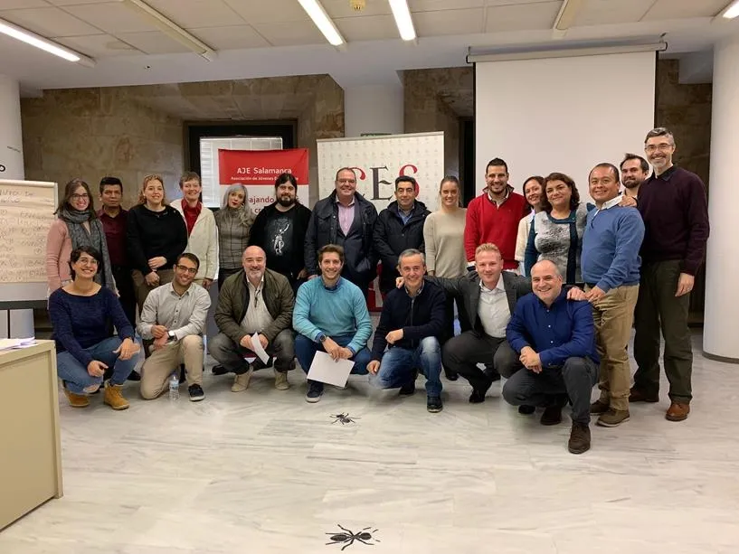 Foto de familia del evento