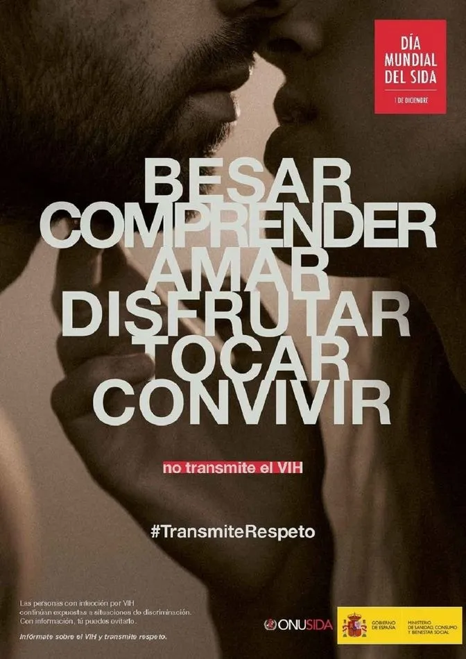 Foto 2 - Sanidad lanza la campa&ntilde;a 'Besar, comprender, amar, disfrutar, tocar, convivir no transmite el VIH'