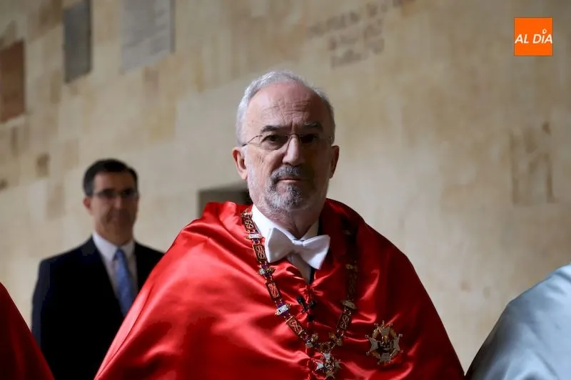 Santiago Muñoz Machado antes de ser investido honoris causa por la Universidad de Salamanca / Lydia González