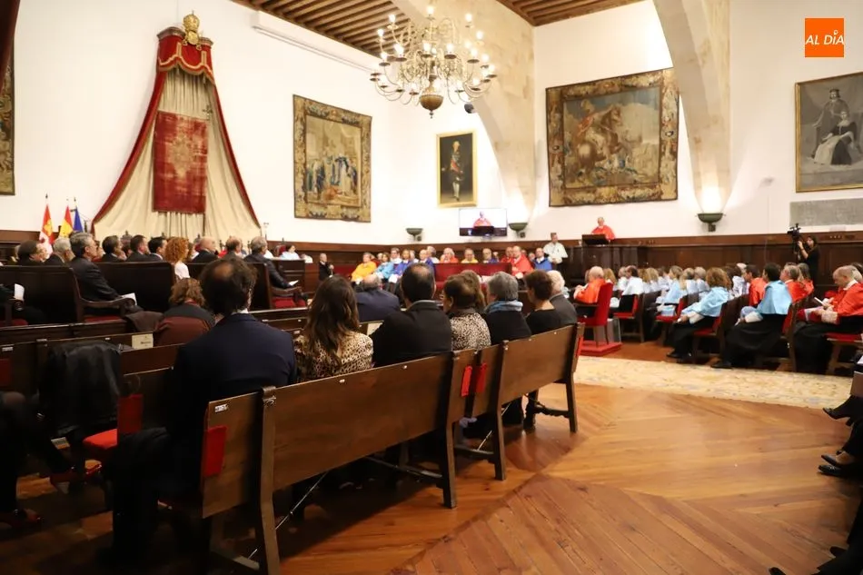 Foto 2 - La Universidad de Salamanca concede el honoris causa a Santiago Mu&ntilde;oz Machado