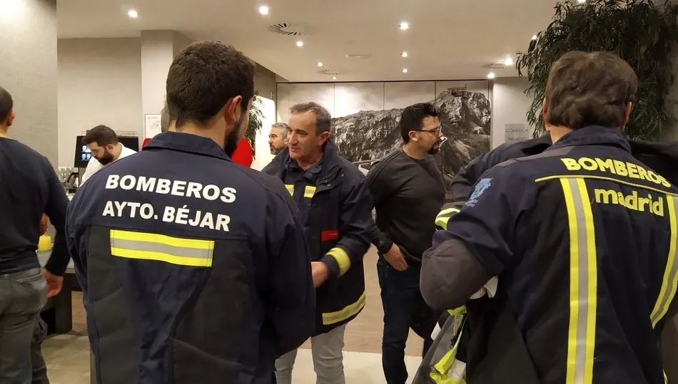 Participación de los bomberos de Béjar en la II Workshop de Incendios Estructurales