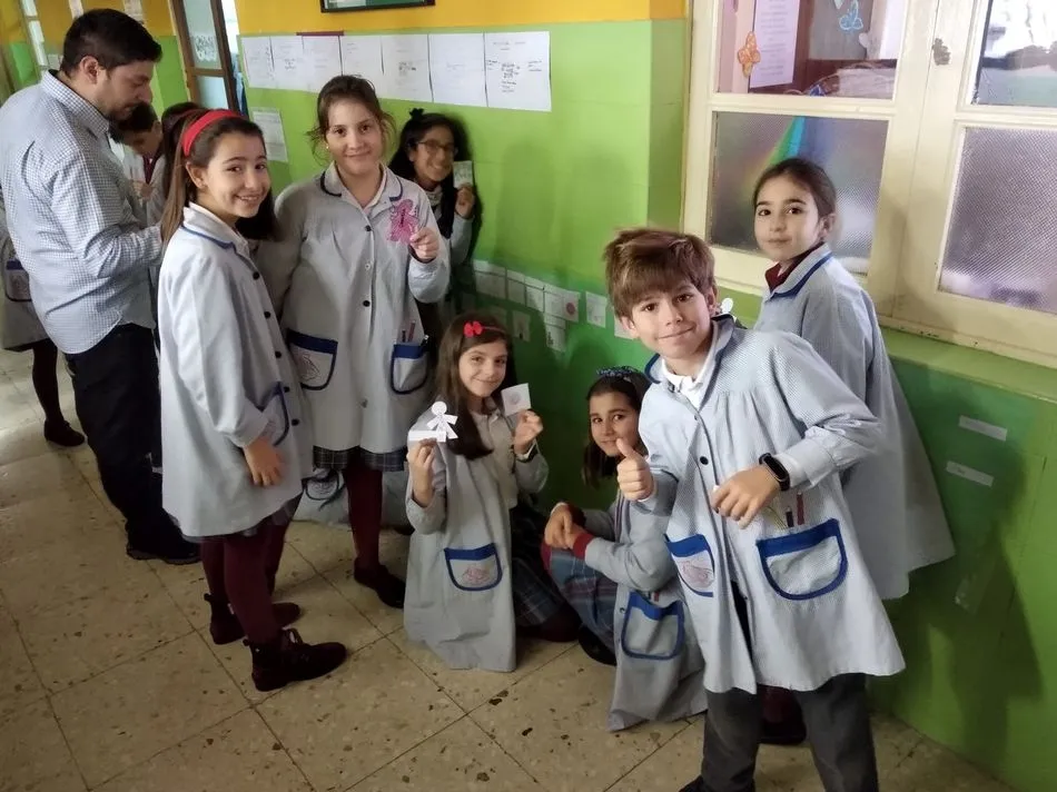 Foto 2 - Actos por el D&iacute;a Internacional contra la Violencia de G&eacute;nero en el Colegio San Juan Bosco    &nbsp;  