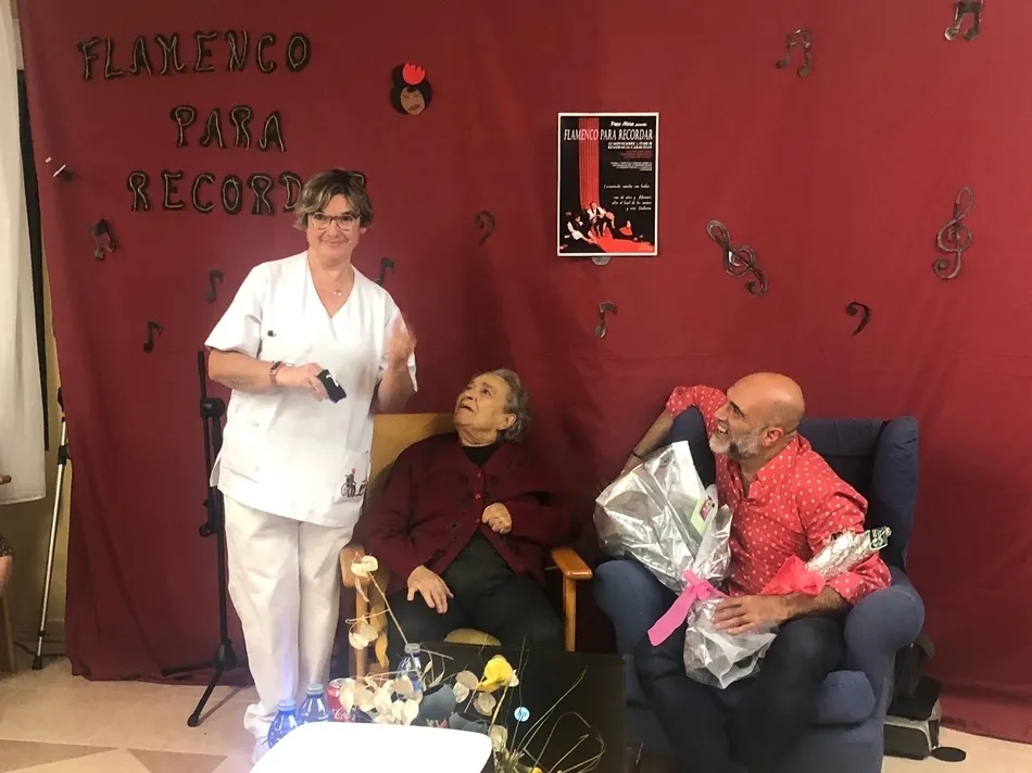 Foto 2 - Carmen y Paco explican su lucha contra el alzheimer a trav&eacute;s del flamenco  