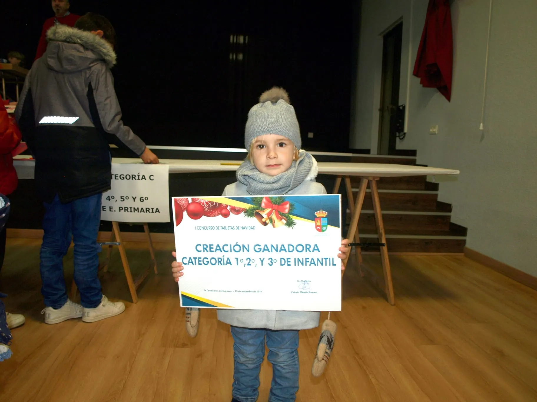 Foto 5 - Castellanos de Moriscos elige a los ganadores del Concurso de Tarjetas de Navidad