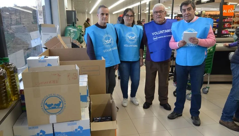 Recogida de alimentos de la asociación San José Artesano