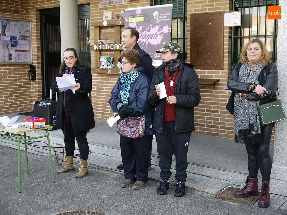 Foto 2 - Varias propuestas conmemoran el D&iacute;a Internacional contra la Violencia de G&eacute;nero en Carbajosa