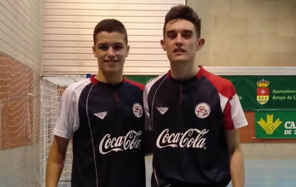 Sergio Moreiro y Jorge Crespo se enfundan por 1ª vez la elástica de la Selección Sub’19  