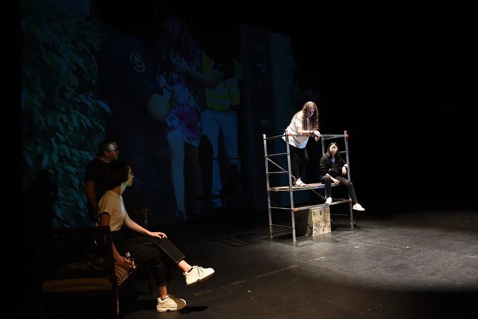 Foto 11 - J&oacute;venes contra la violencia de g&eacute;nero: &lsquo;No te doy mis ojos&rsquo; del grupo de teatro IES Mateo...