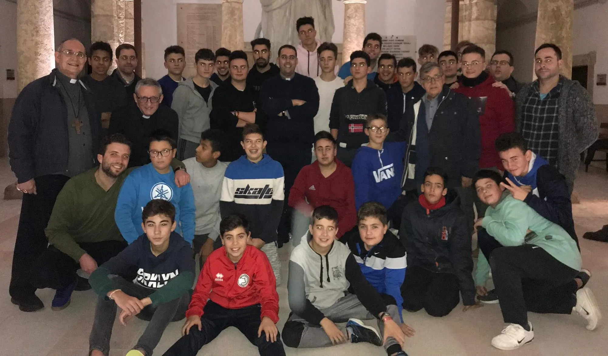 Los actuales alumnos, protagonistas del arranque de la semana grande del Seminario  