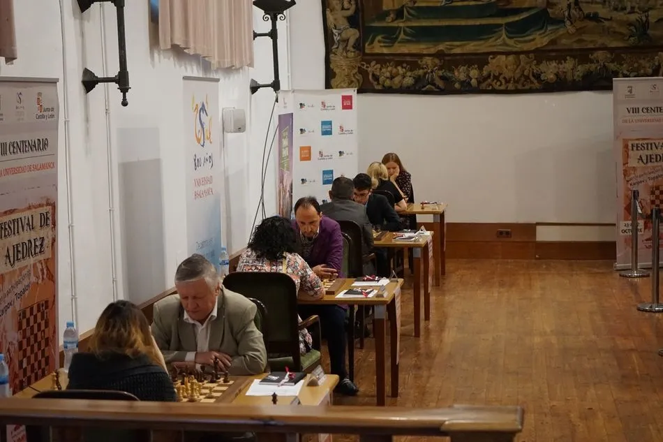 El ajedrez convertirá estos días a Salamanca en referencia de este deporte / Archivo