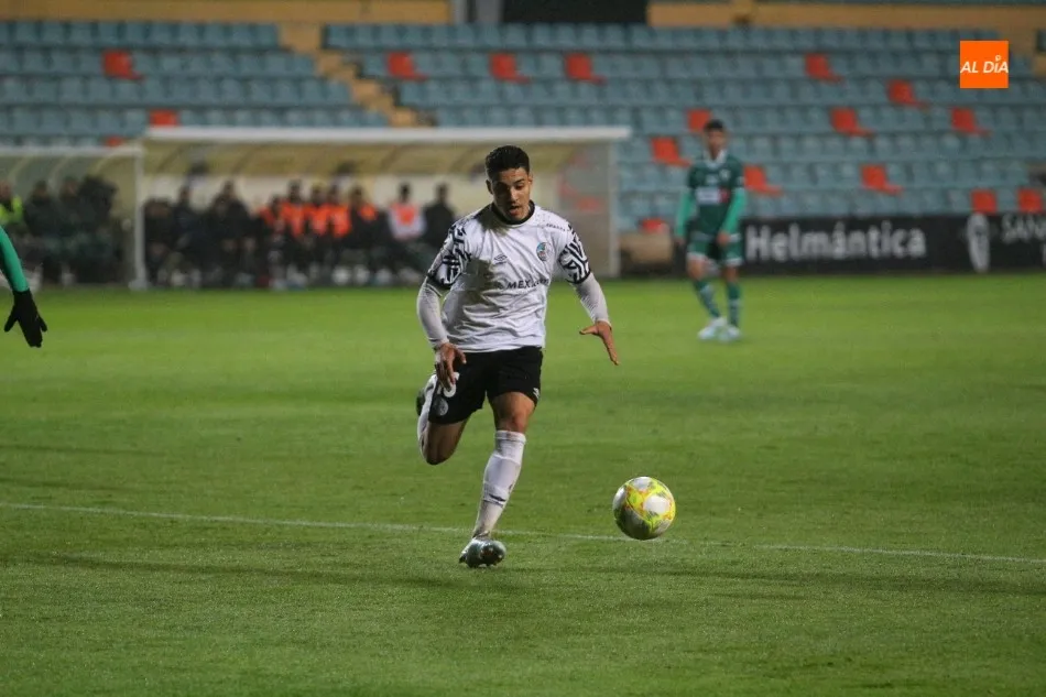 Gio durante un partido con el Salamanca UDS / Archivo