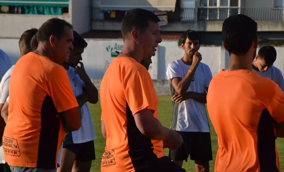 Martínez, en un entrenamiento