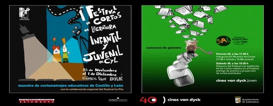 Los Cines Van Dyck y la SAL organizan el I Festival de Cortos de Literatura Infantil y Juvenil   