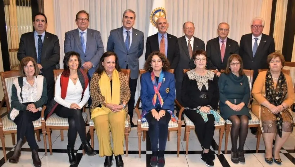 Visita de Ana Isabel Puerto, gobernadora del distrito 2201