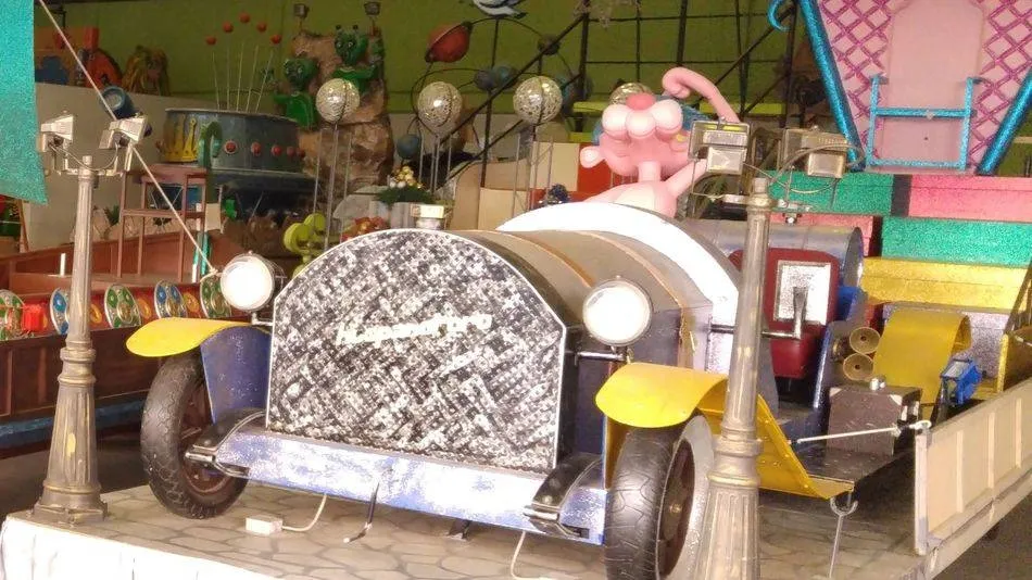 Una carroza de la Cabalgata