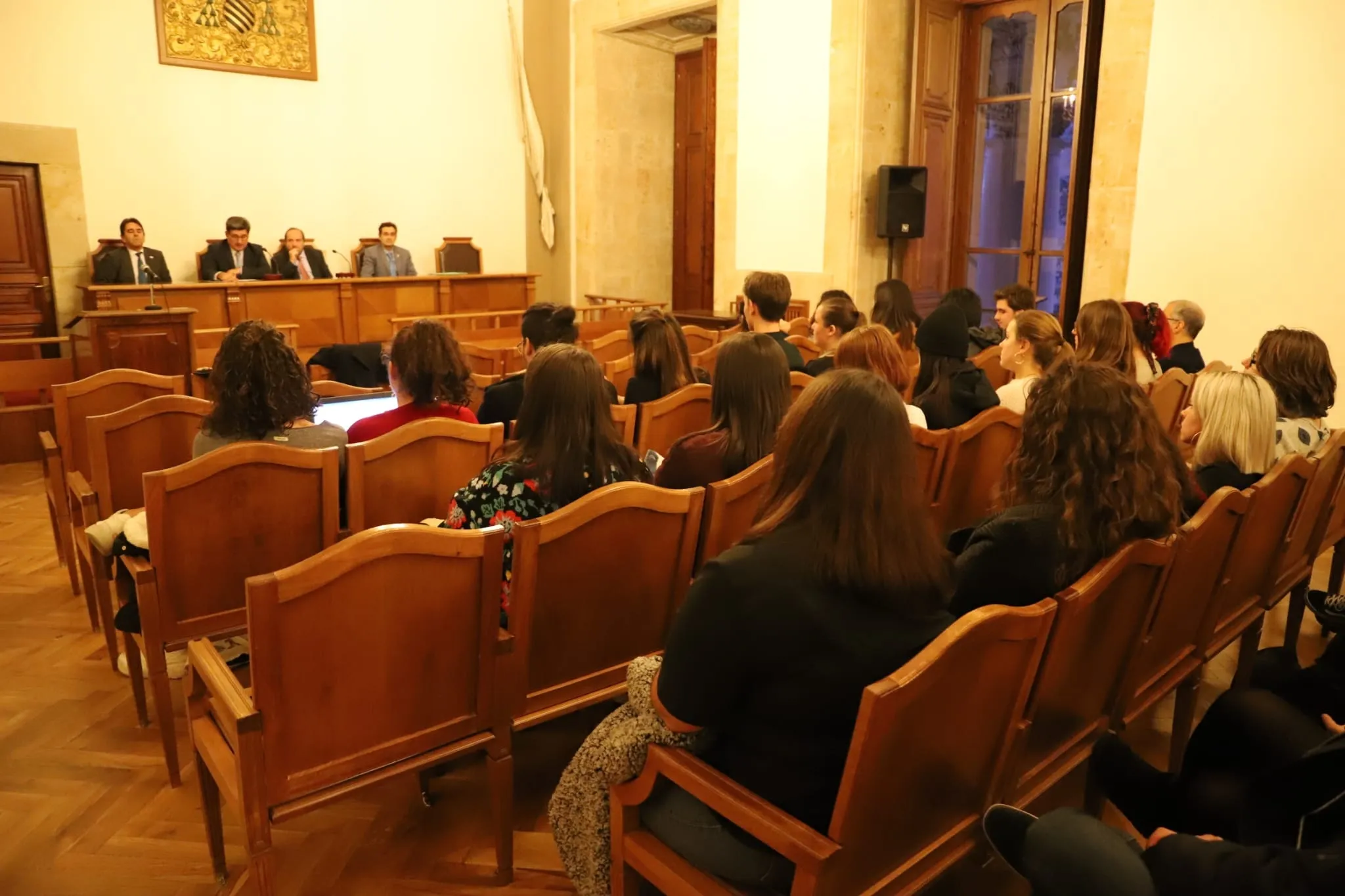 Foto 2 - Fernando Mart&iacute;nez-Vara imparte la ponencia &lsquo;Espa&ntilde;a y Polonia en la memoria jud&iacute;a de Europa&rsquo;