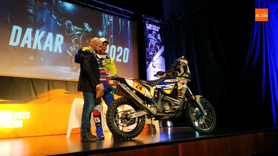 Foto 7 - Lorenzo Santolino presenta su participaci&oacute;n en el Dakar 2020