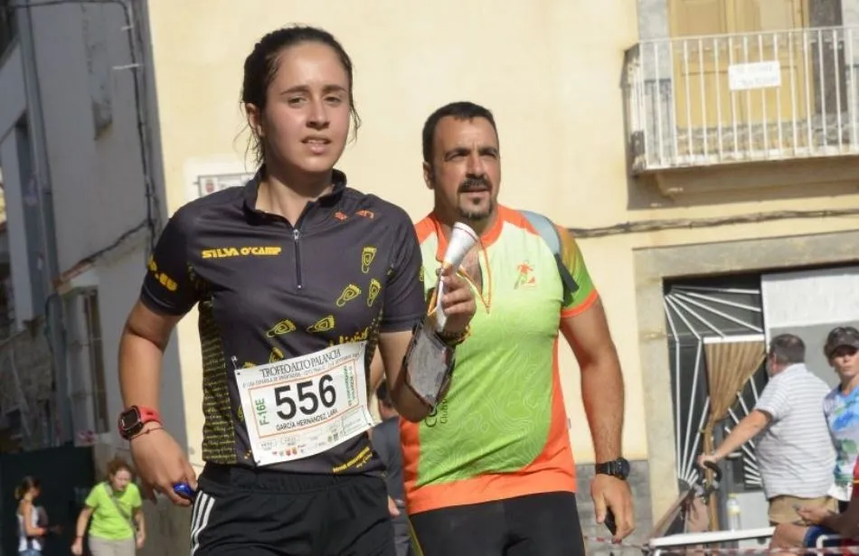 Lara García, campeona de la Liga de Castilla y León de Sprint  