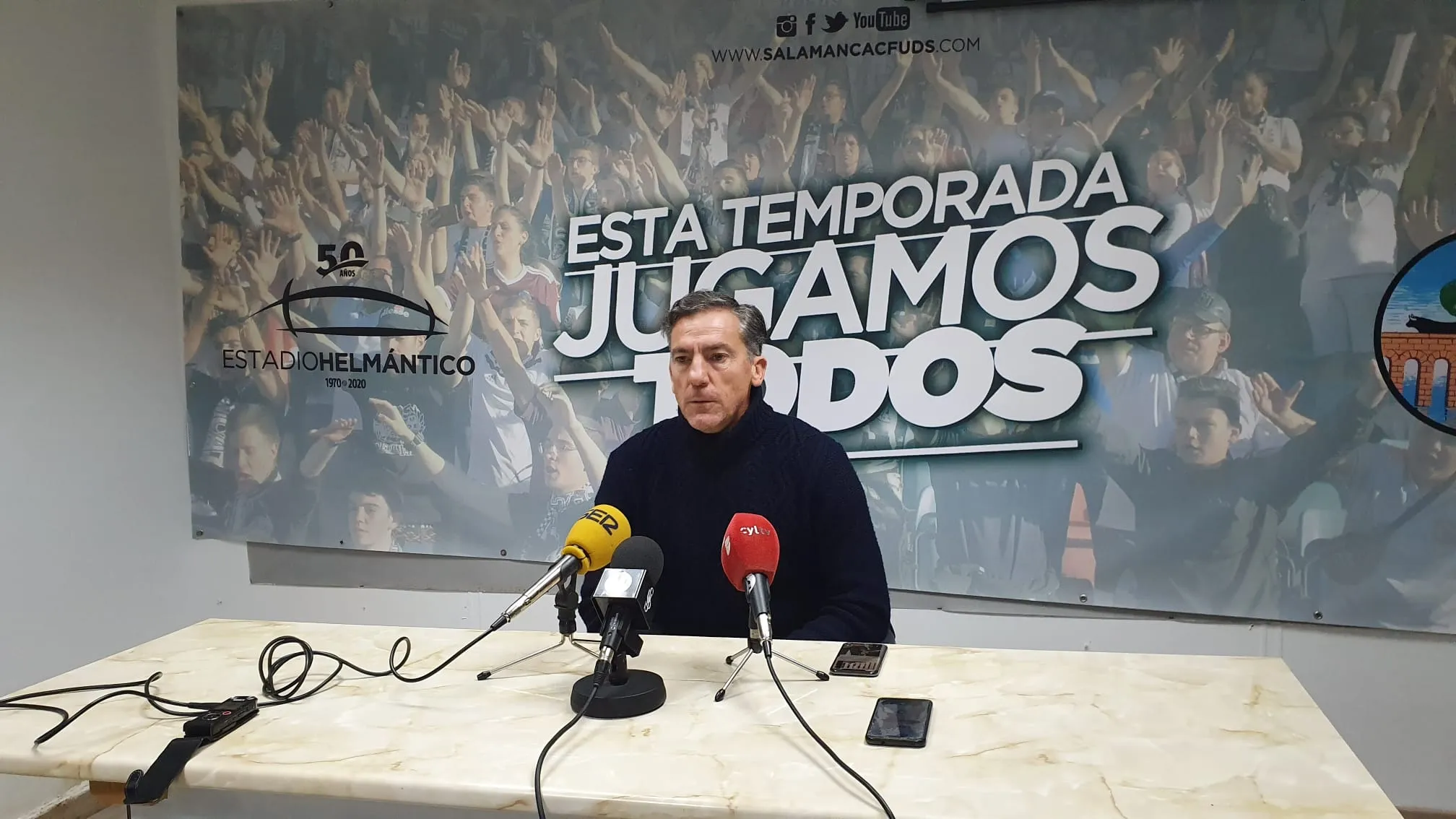 Larrazábal, en rueda de prensa
