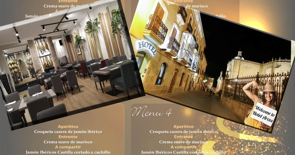 Castilla Restaurante y Hotel Arcos, dos opciones ideales para la celebrar la Nochevieja  