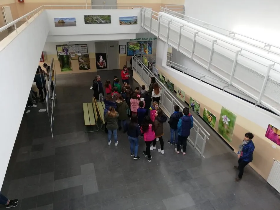 Foto 3 - El IES Campo Charro de La Fuente de San Esteban acoge una exposici&oacute;n fotogr&aacute;fica de Neli Mart&iacute;n  