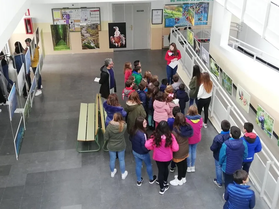 Foto 2 - El IES Campo Charro de La Fuente de San Esteban acoge una exposici&oacute;n fotogr&aacute;fica de Neli Mart&iacute;n  