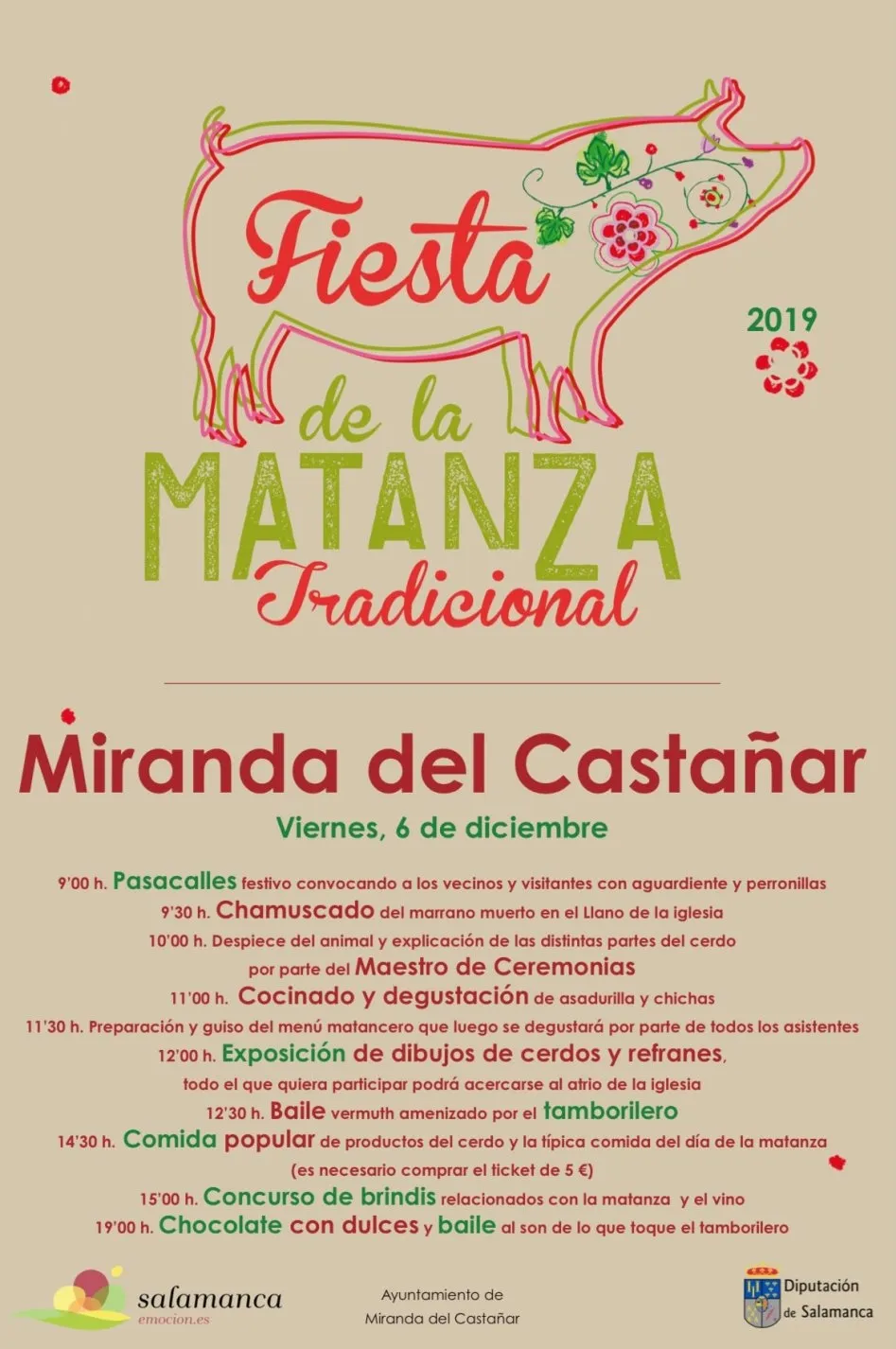 Foto 7 - Miranda del Casta&ntilde;ar y Saucelle, pr&oacute;ximas fiestas de la Matanza Tradicional