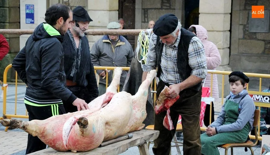Fiesta de la Matanza celebrada en Vitigudino el pasado mes