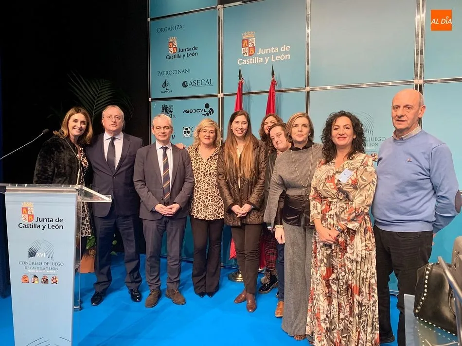 Delegación salmantina en el Congreso de Juego de Castilla y León. Foto: AESOMAR