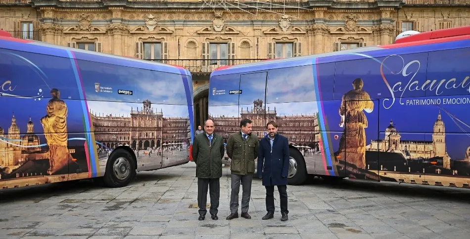 Foto 2 - Salamanca se promocionar&aacute; en dos autobuses de la l&iacute;nea a Madrid del Grupo Avanza
