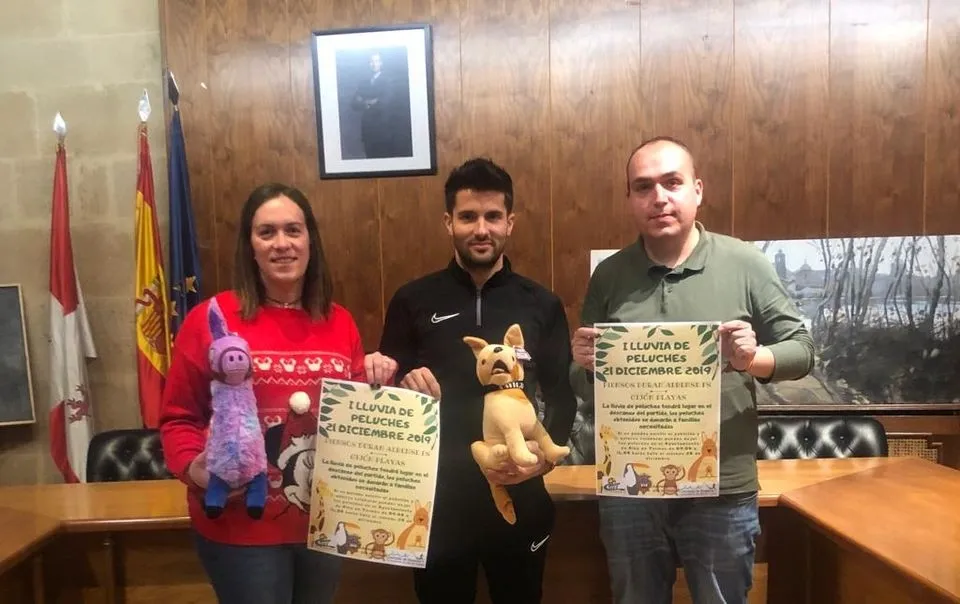 Lourdes Vaquero, Oscar González y José García