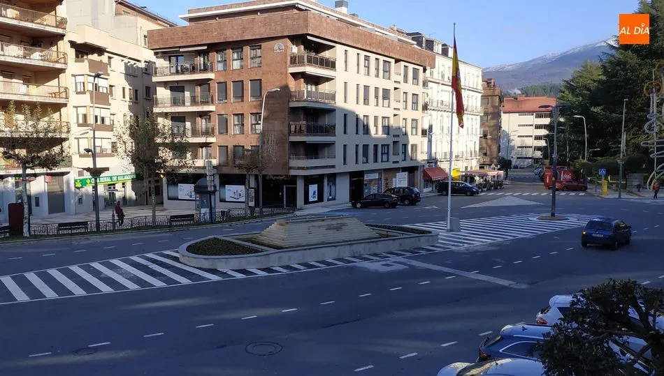 Fuente de la Plaza de España en Béjar