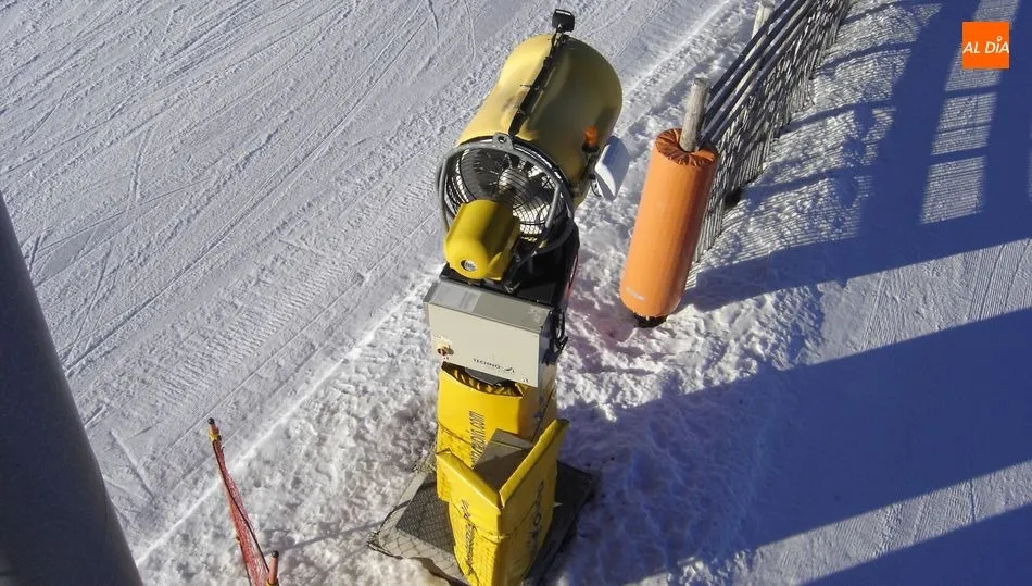 Cañón de la estación de esquí Sierra de Béjar / FOTO DE ARCHIVO
