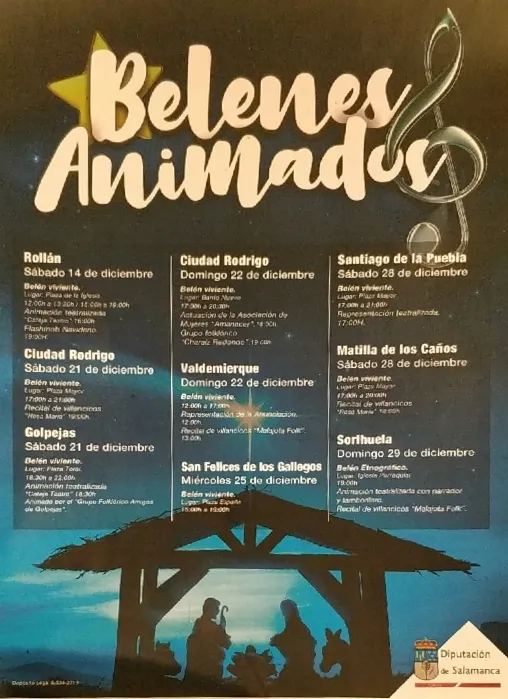Foto 2 - Ocho localidades salmantinas organizar&aacute;n belenes vivientes estas navidades&nbsp;