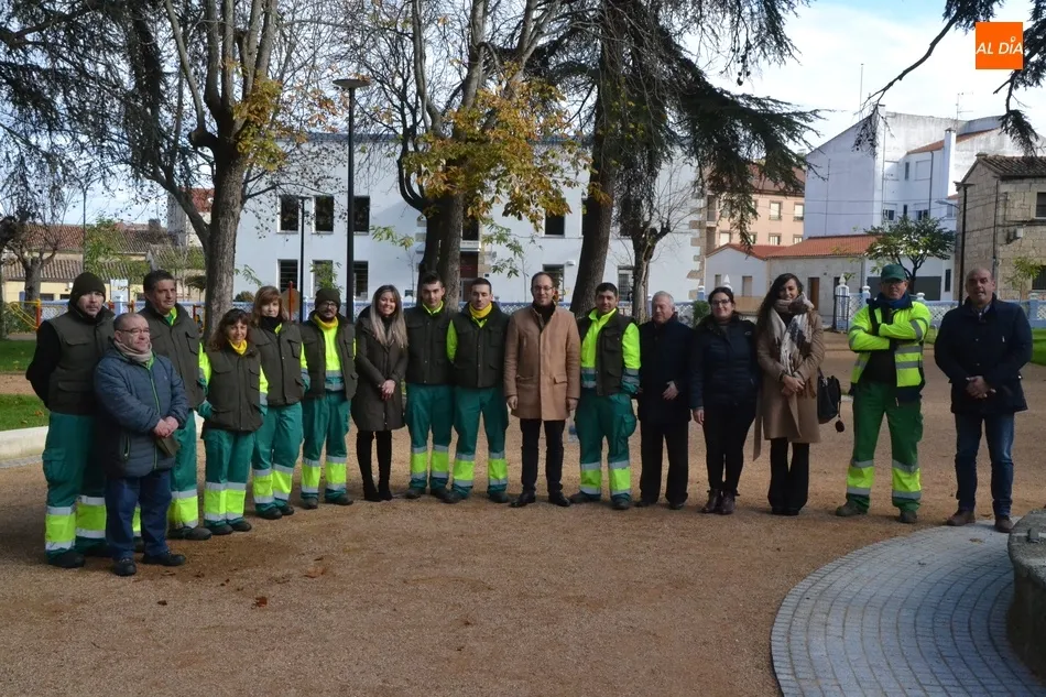 Ocho alumnos toman parte en la acción formativa ‘Ciudad Rodrigo Medioambiental’  