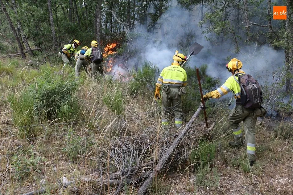Los pueblos de la Sierra de Francia están preocupados por los daños que causan los numerosos incendios