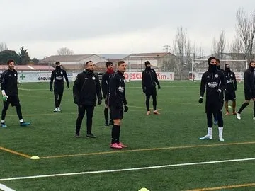 Entrenamiento de Unionistas de Salamanca / Unionistas CF