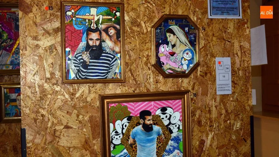 Foto 4 - Anteportalatina expone sus obras pict&oacute;ricas de Arte Pop en la Casa del Conde de Lumbrales