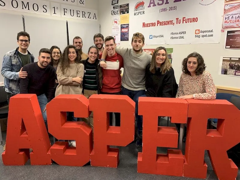 Integrantes de ASPER Salamanca
