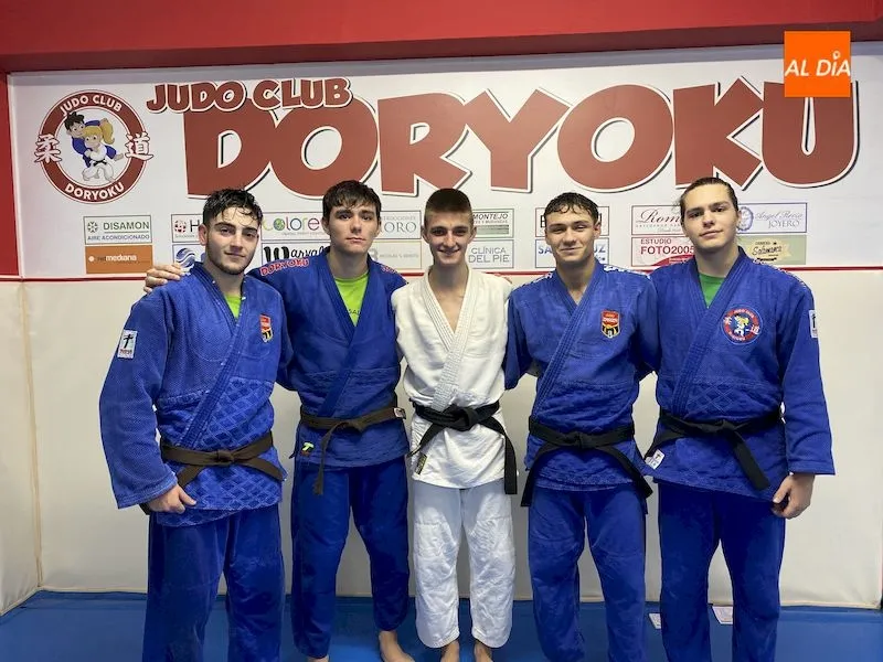 Luchadores del Judo Club Doryoku