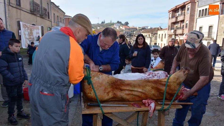 Foto 4 - Acogedora jornada de matanza t&iacute;pica del cerdo en Hinojosa de Duero