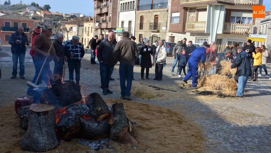 Foto 3 - Acogedora jornada de matanza t&iacute;pica del cerdo en Hinojosa de Duero