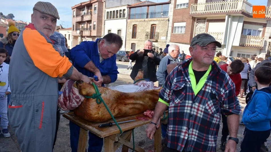 Foto 2 - Acogedora jornada de matanza t&iacute;pica del cerdo en Hinojosa de Duero