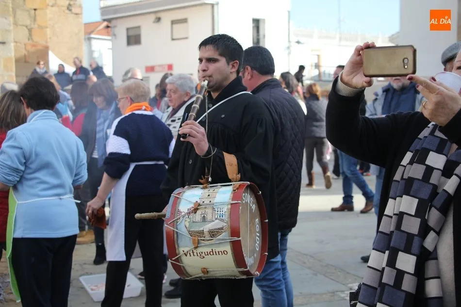 Foto 2 - Saucelle celebra con una excelente afluencia de p&uacute;blico su XI Matanza Tradicional  